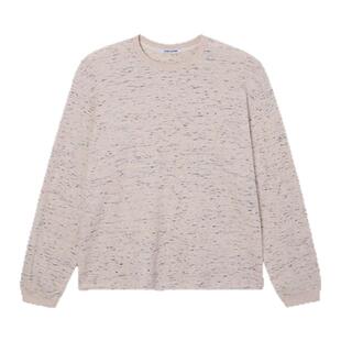 CHIN DOWN韩国女士春季简约休闲日常舒适百搭长袖T恤MUSINSA