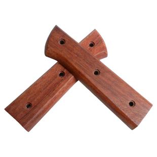 双余可花梨菜刀柄木实刀把配件就菜刀替换木柄把手2片夹柄 集合2