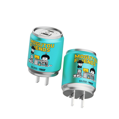积宜45W双C口折叠插脚充电器