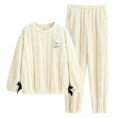 【商场同款】家乐芬女法兰绒睡衣