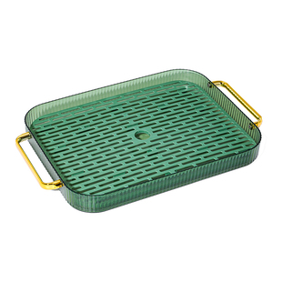 茶盘家用茶托盘小型客厅茶几沥水托盘水杯茶水茶具杯盘单独长方形