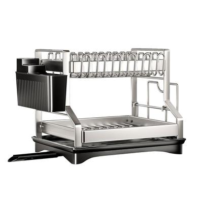 碗架沥水架不锈钢放碗收纳架