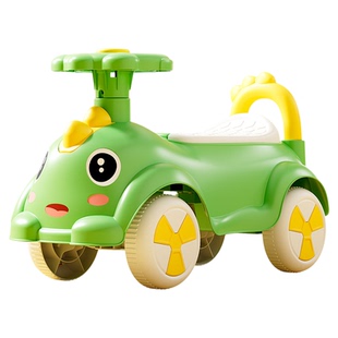 小儿溜溜车带方向盘的儿童扭扭车1到2-3岁宝宝户外玩具四轮平衡车
