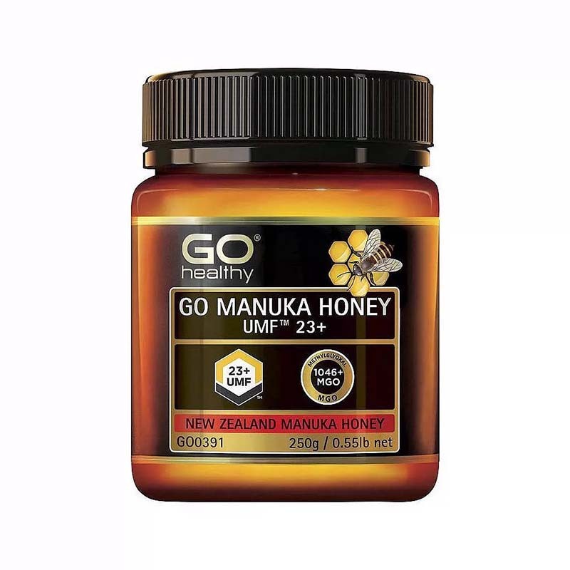 新西兰直邮Go healthy高之源麦卢卡蜂蜜UMF23+250g滋营养肠胃调理