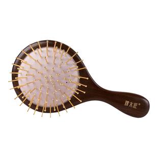 谭木匠正品礼盒气囊气垫护发梳圆缘女士专用按摩头皮经络卷发送礼