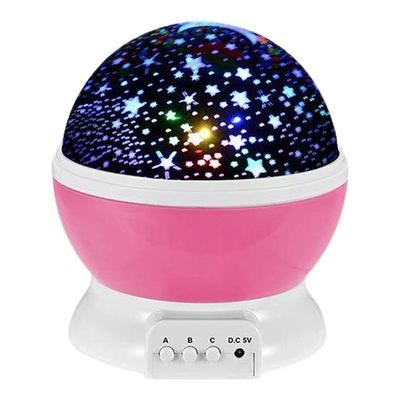 创意梦幻星空投影灯卧室旋转投影仪圣诞节生日礼物星星月亮小夜灯