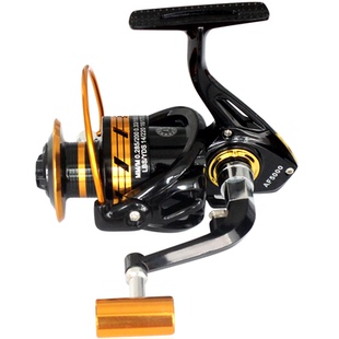 超远投全金属纺车轮海竿微物金属轮鱼线轮正品路亚海杆矶钓竿渔轮