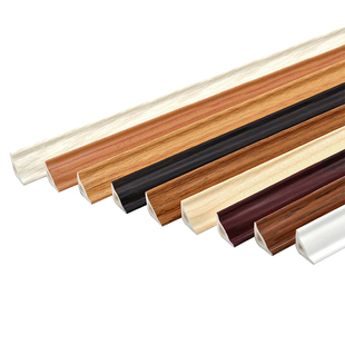 PVC阴角线三角线条木地板压条收边条自粘型可弯曲衣柜缝隙封边条