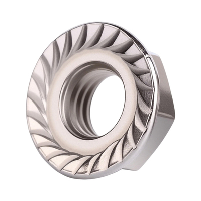 镀镍法兰螺母厂家直销