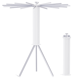 章鱼折叠晾衣架阳台家用落地多功能八爪鱼隐形晾衣杆室内晾晒神器