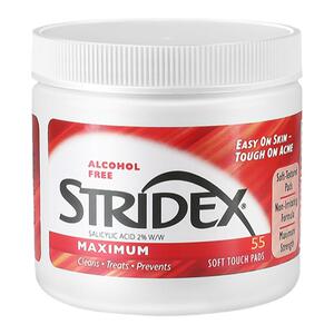 美国stridex水杨酸棉片刷黑头