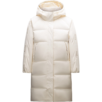 安踏四防中长加绒保暖多色羽绒服