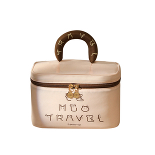 圣图尼化妆包女大容量高级感精致便携化妆品收纳式旅行外出洗漱包