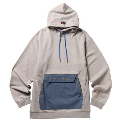【官方直营】NANGA X LIBERAIDERS HOODIE联名款连帽卫衣帽衫24FW