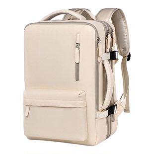 稻草人旅行背包男士双肩包2025新款短途旅游轻便女士背包行李书包