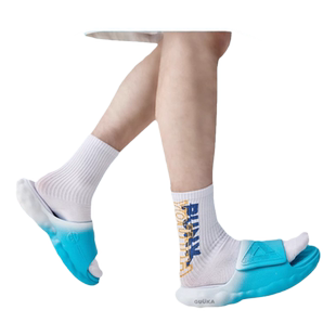 匹克态极云拖鞋男-GUUKA联名凉拖情侣春季运动休闲鞋缓震沙滩鞋女