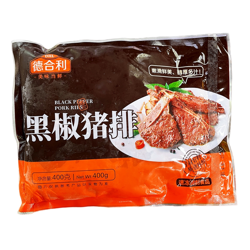 德合利黑椒猪排猪仔骨腌制猪肉