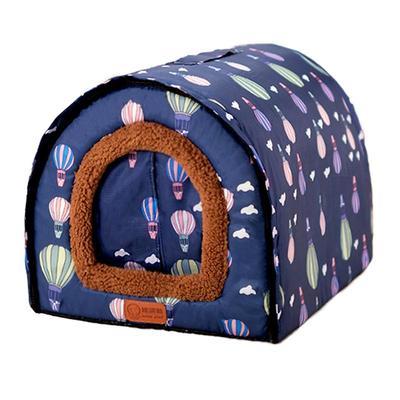 狗窝可拆洗狗狗房子一按享四季