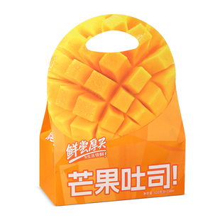 鲜尝厚买芒果吐司水果面包独立包装儿童早餐代餐下午茶点网红零食