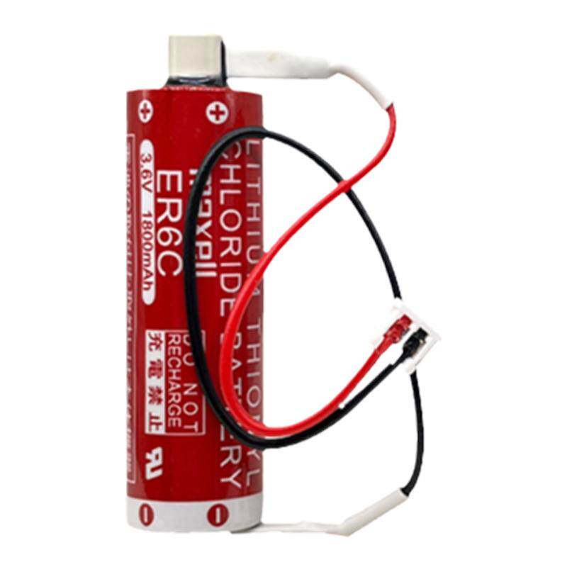 原装maxell/万胜ER6C AA 3.6V三菱PLC电池F2-40BL/FX1N/FX2N专用