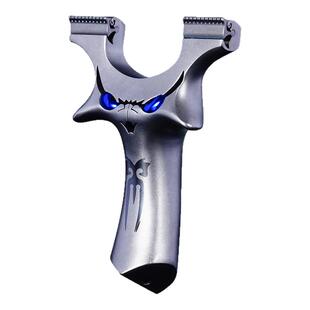 恶魔弹弓小恶魔四代龙齿快压不锈钢高精度户外扁皮小怪兽弹弓器架