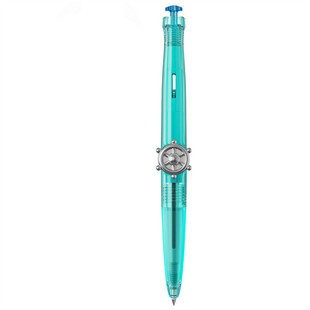 点石制笔深海舱航海双珠中性笔DS-0145转动笔学生黑色速干刷题笔