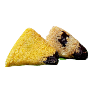 山西端午节大黄米青塘粽子手工小米白糯米蜜枣红枣甜粽礼盒装