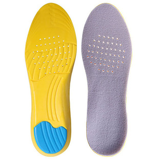 吸汗防臭高弹力超软跑步运动透气减震鞋垫加厚男士女士通用可裁剪