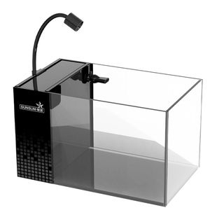 森森溪流缸南美鱼缸超白玻璃侧滤小型客厅生态造景一体式2025新款