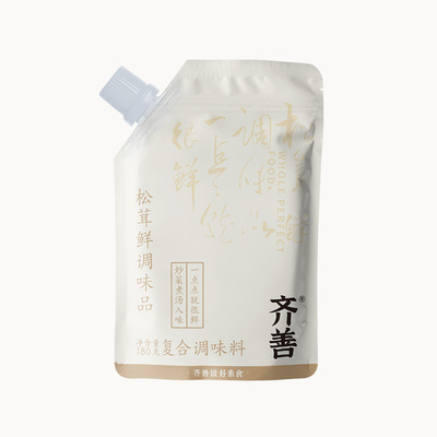 齐善松茸鲜180g调味料代替鸡精