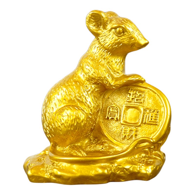 十二生肖摆件全套树脂家居工艺品