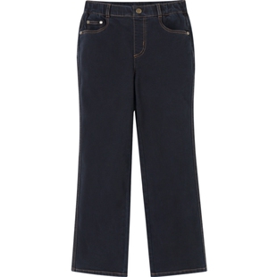 【商场同款】安奈儿童装女童牛仔裤2024新款秋时尚长裤AG436629