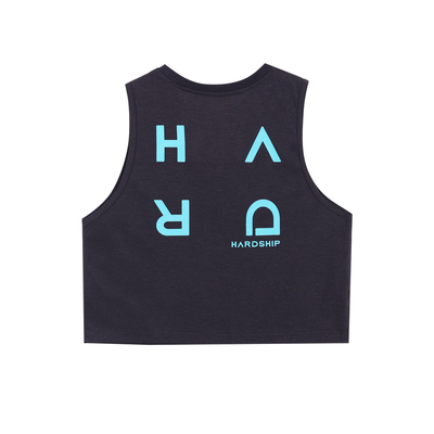 HARDSHIP基础字母天丝运动背心