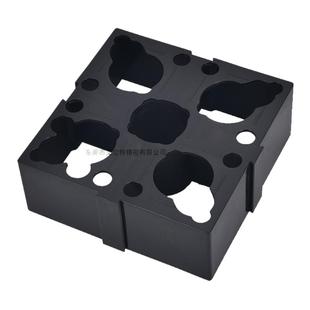 erowa胶架3R铜工电极座托盘火花机防静电手推车收纳20合一出4胶盒