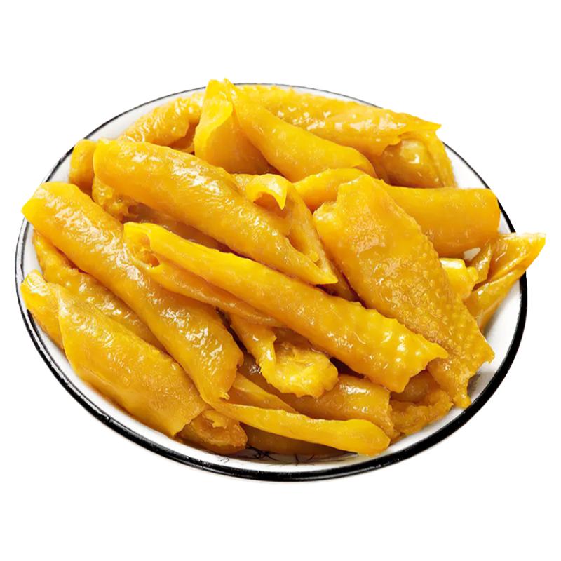 盐焗鸡皮梅州下酒菜开袋即食零食