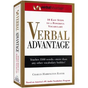 言语优势英文原版 Verbal Advantage 英语学习工具书词典 具有强大词汇量的十个步骤SAT/GMAT/GRE考试出国留学搭柯林斯单词的力量