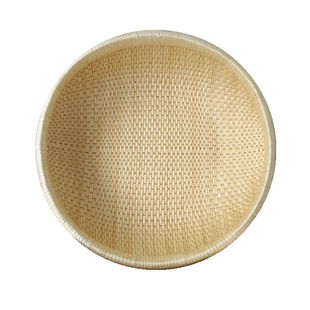 藤编柳编收纳筐笸箩馒头筐饼食品篮水果展示筐婚嫁针线筐大小号