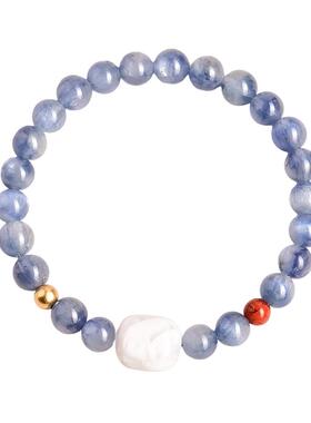 【补水吸钱路子顺】天然蓝晶石