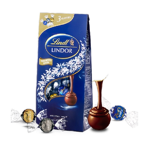 正品行货Lindt瑞士莲软心黑巧克力精选分享装结婚订婚伴手礼