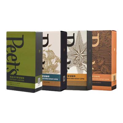 Peets皮爷冻干速溶咖啡官方正品