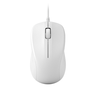 BOW静音鼠标有线家用笔记本台式电脑外接USB办公专用无声女生可爱