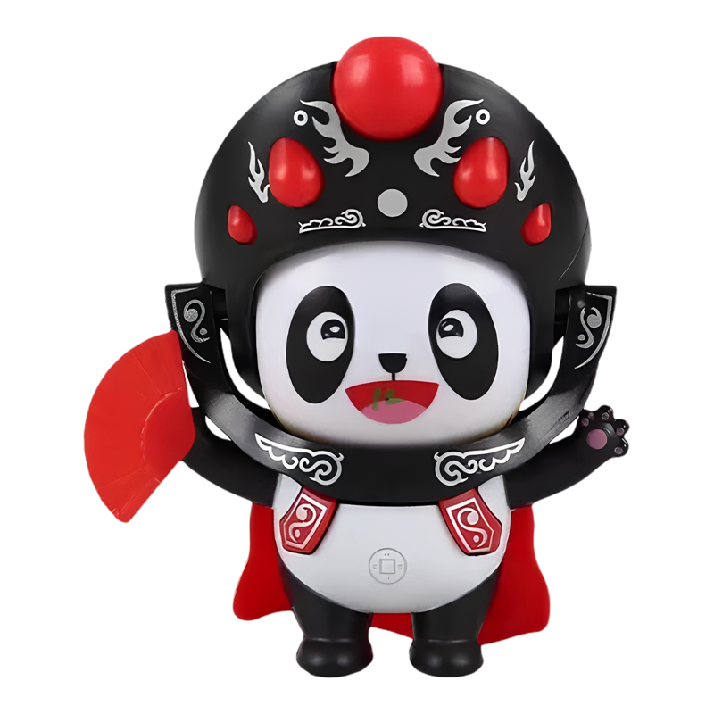 中国特色小礼物品川剧娃娃熊猫变脸国粹文化儿童脸谱玩具创意玩偶