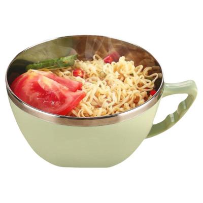 不锈钢沙拉碗泡面碗纯色