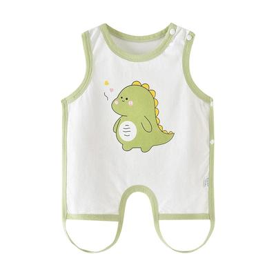 哗哗米奇薄棉纯棉背心式半背肚兜