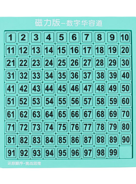 磁力数字华容道滑动拼图