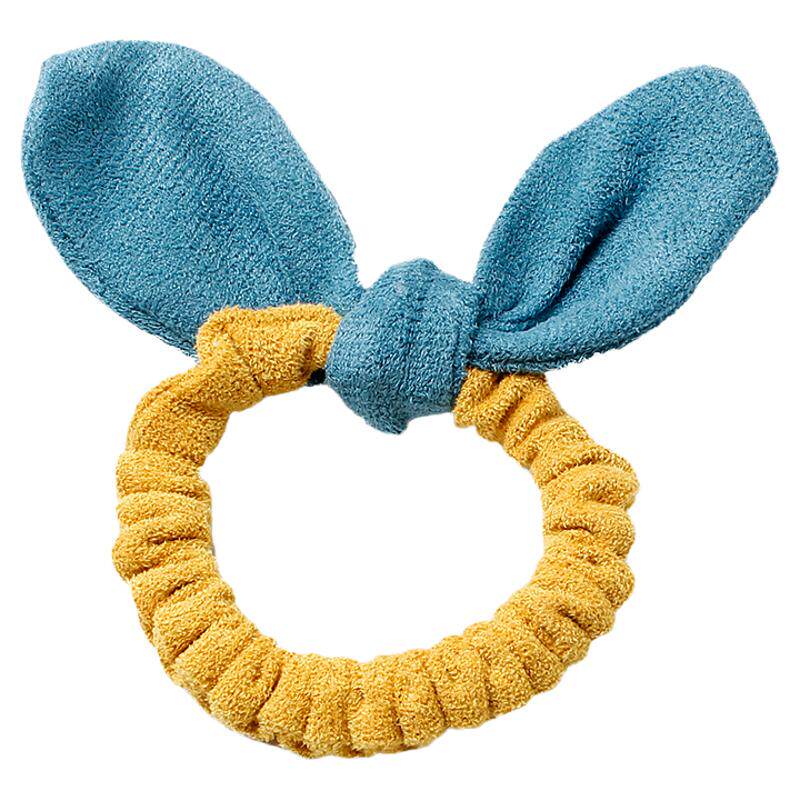 韩国兔耳朵蝴蝶结小肠发圈儿童不伤发头绳女童高弹力发绳皮筋头饰