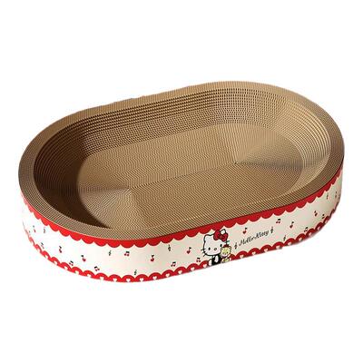 hollekitty猫抓板耐抓不掉屑防猫抓磨爪神器猫窝一体猫咪用品大全