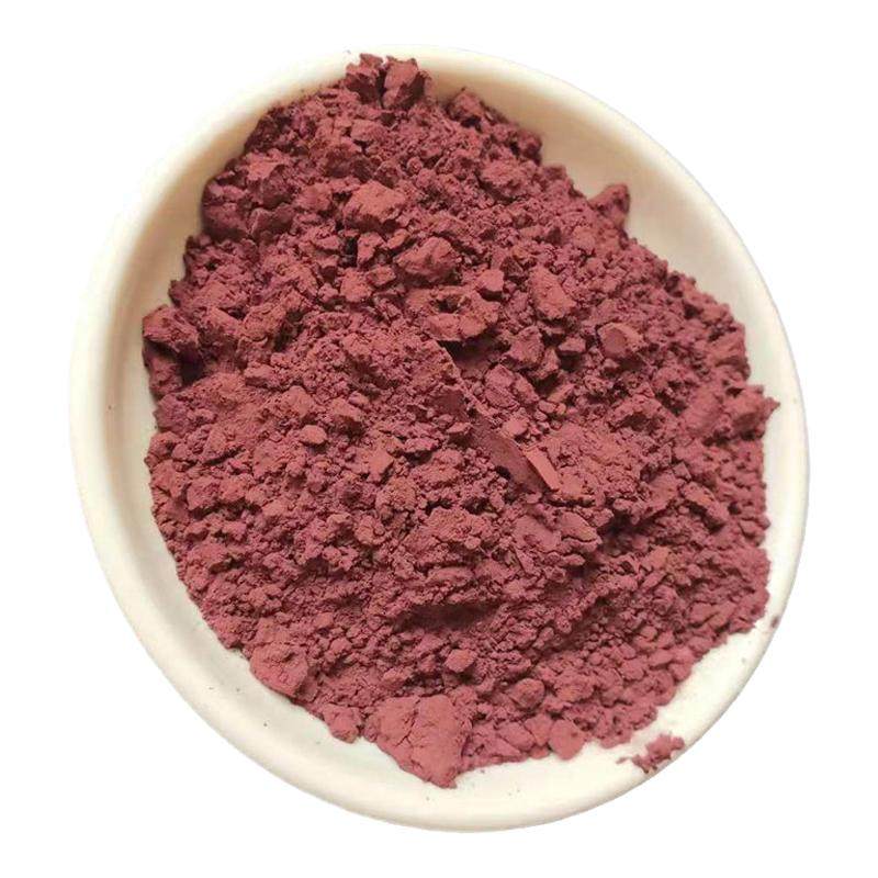 赤铁粉1250目超细优质红矿 赤赭石 铁红矿石三氧化二铁1000克包邮