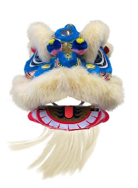 非遗醒狮挂饰竹编手工国潮店铺餐厅开业送礼装饰眨眼招财吊饰摆件