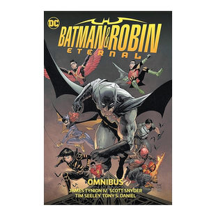 【现货】DC漫画 蝙蝠侠与罗宾 Batman & Robin Eternal Omnibus 精装 英文漫画书原版进口图书 超级英雄系列美漫书籍IV Tynion